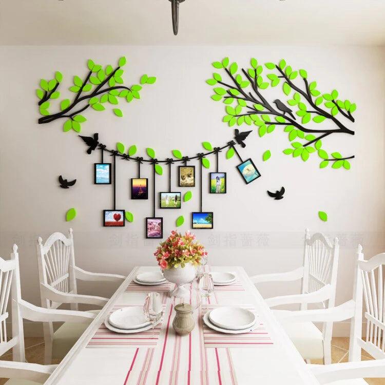 Hanging Family Tree DIY Acrylic Wall Art - AuraDec