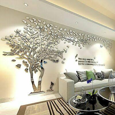 Tree Birds DIY Acrylic Wall Art. - AuraDec