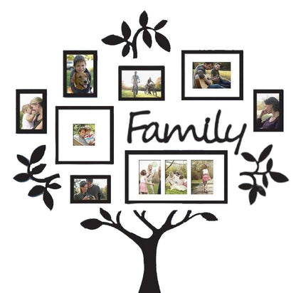 Family Tree Acrylic Wall Decor - AuraDec