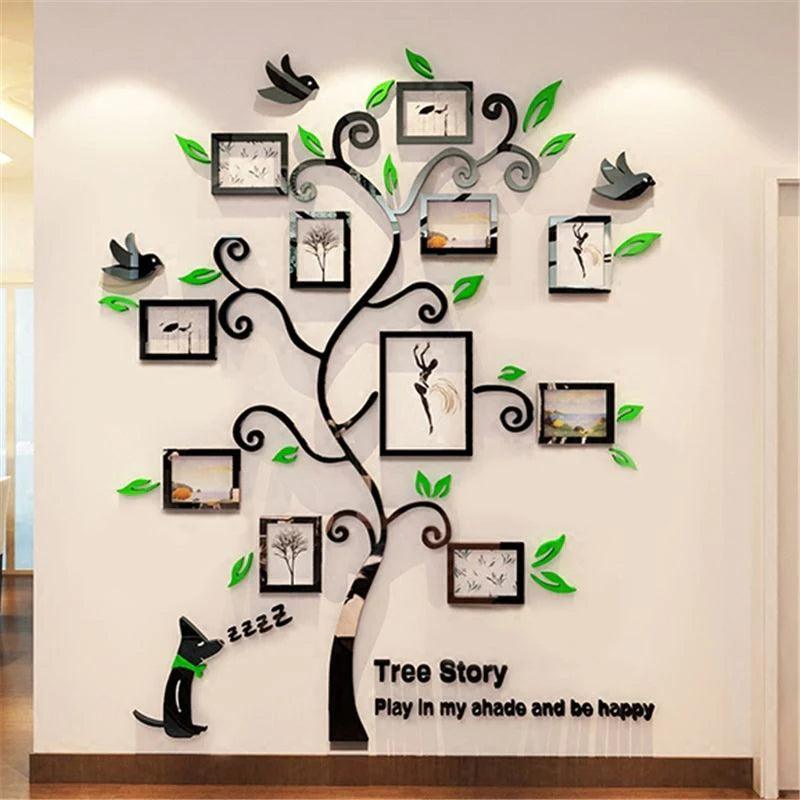 Tree Story DIY Acrylic Wall Art - AuraDec